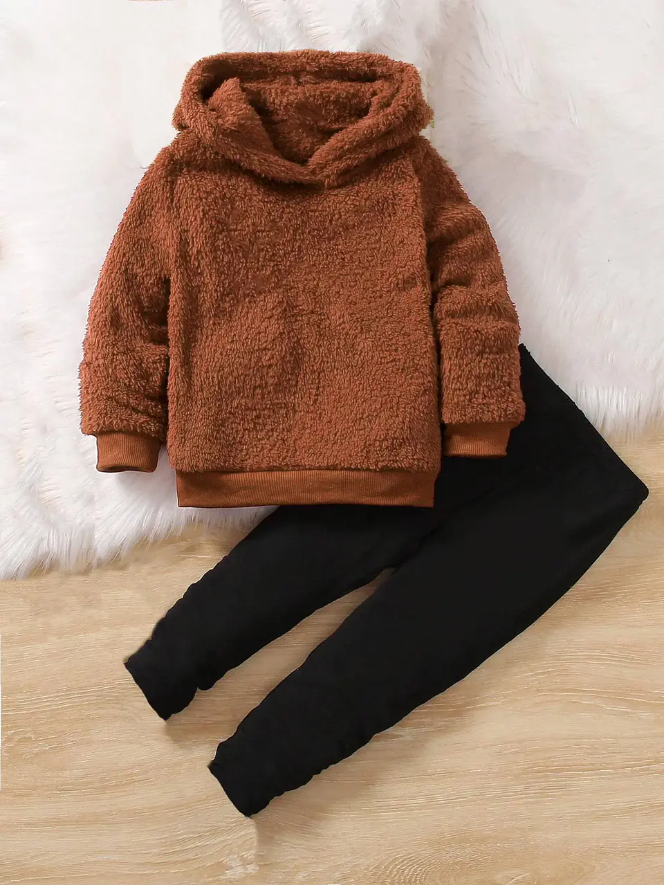 Children's Teddy Hoodie and Pants Sewing Pattern 1