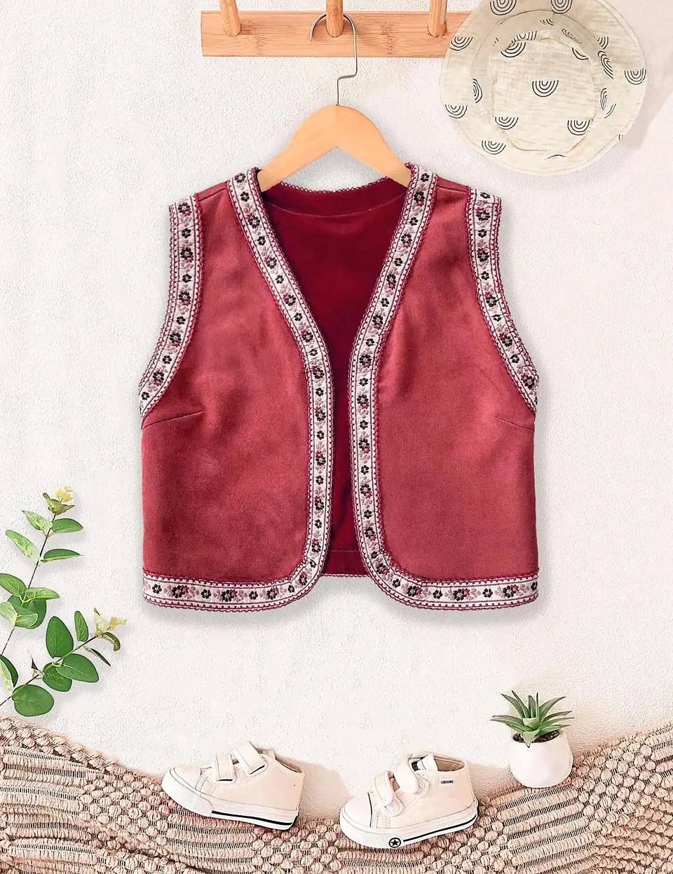 Kids Traditional Vest Sewing Pattern 2
