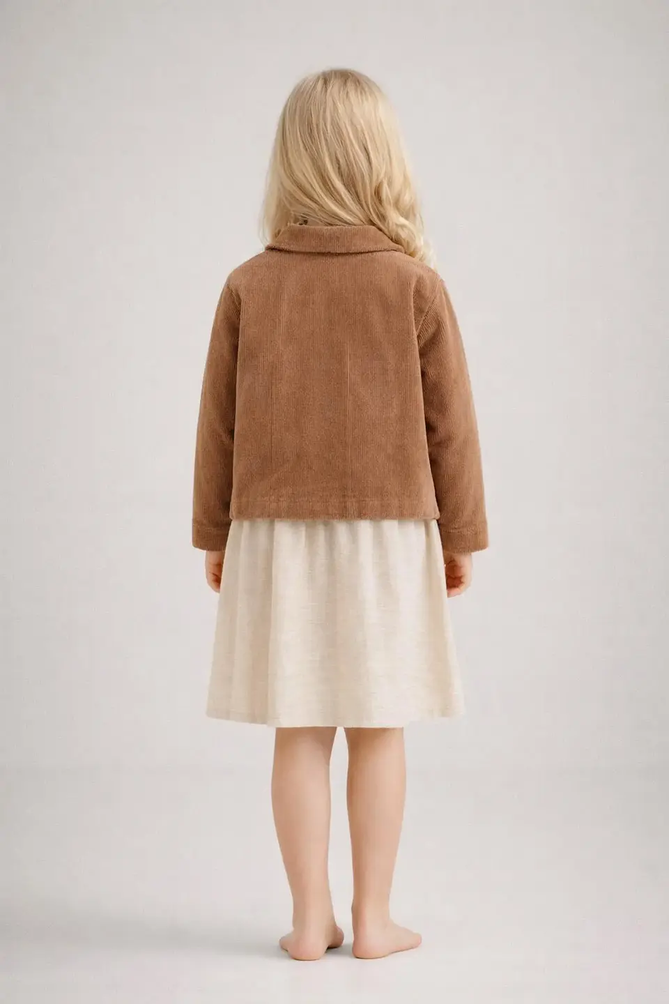 Children's Corduroy Overshirt Sewing Pattern 4