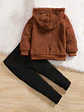 Children's Teddy Hoodie and Pants Sewing Pattern - thumbnail 2