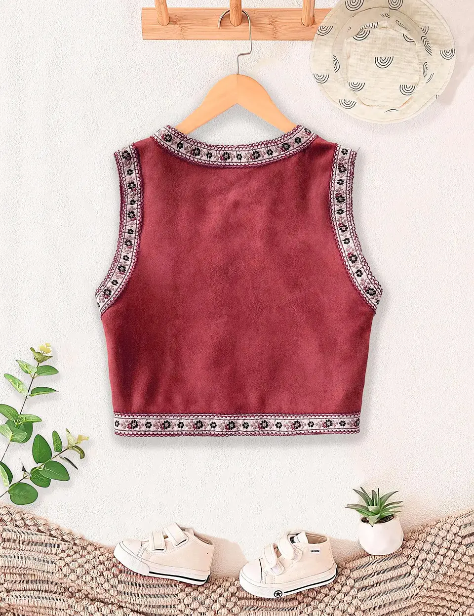 Kids Traditional Vest Sewing Pattern 3