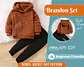 Children's Teddy Hoodie and Pants Sewing Pattern - thumbnail 3