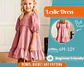 Girls Puff Sleeve Tiered Dress Sewing Pattern - thumbnail 1