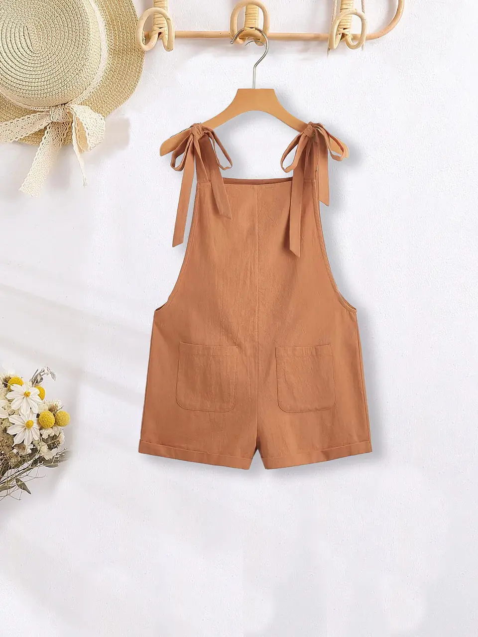 Kids Knotted Shoulder Romper Sewing Pattern 2