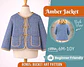 Kids  Tie-Front Jacket Sewing Pattern - thumbnail 1