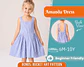 Girls Gathered Panel Dress Sewing Pattern - thumbnail 1