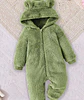 Baby Teddy Bear Hooded Romper Sewing Pattern - thumbnail 2