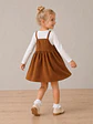 Girls Button-Front Pinafore Dress Sewing Pattern - thumbnail 2