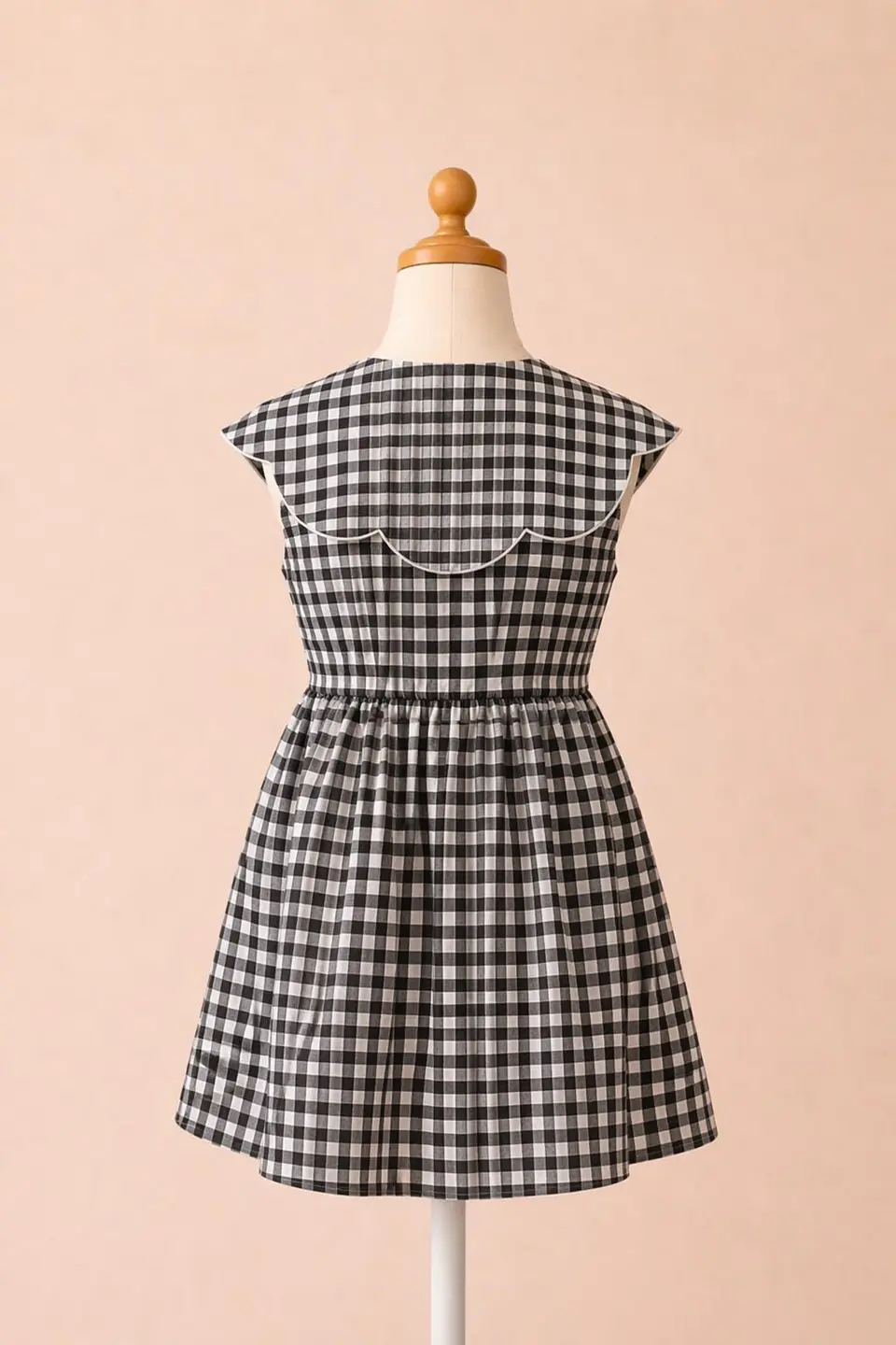 Girls Peter Pan Collar Dress Sewing Pattern 2