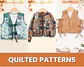 Quilted Bundle Sewing Patterns for Kids - thumbnail 1