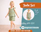 Girls Ruffle Top and Shorts Sewing Pattern - thumbnail 1