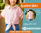 Girls Tie-Front Button-Up Shirt Sewing Pattern - thumbnail 1