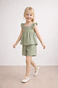Girls Ruffle Top and Shorts Sewing Pattern - thumbnail 3