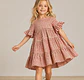 Girls Tiered Ruffle Sleeve Dress Sewing Pattern - thumbnail 2