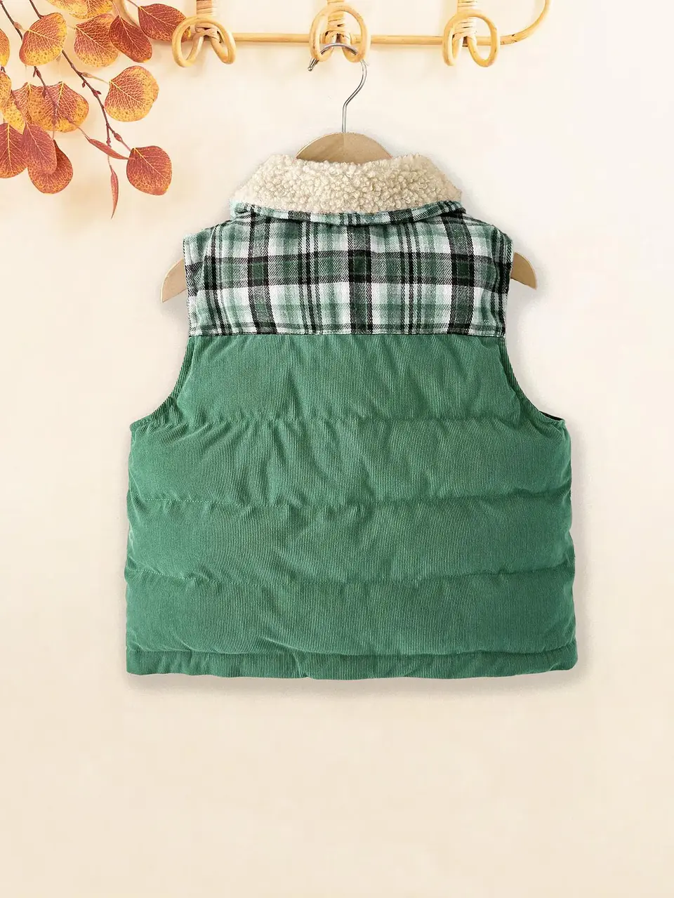 Kids Quilted Puffer Vest Sewing Pattern 3
