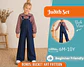 Girls Wide-Leg Overall and Blouse Sewing Pattern - thumbnail 1