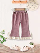 Girls Ruffle Hem Flare Pants Sewing Pattern - thumbnail 2