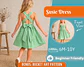 Girls Open-Back Bow Dress Sewing Pattern - thumbnail 1