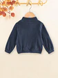 Children's Quarter-Zip Fleece Pullover Sewing Pattern - thumbnail 4