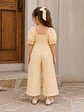 Girls Smocked Wide-Leg Jumpsuit Sewing Pattern - thumbnail 2