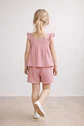 Girls Ruffle Top and Shorts Sewing Pattern - thumbnail 3