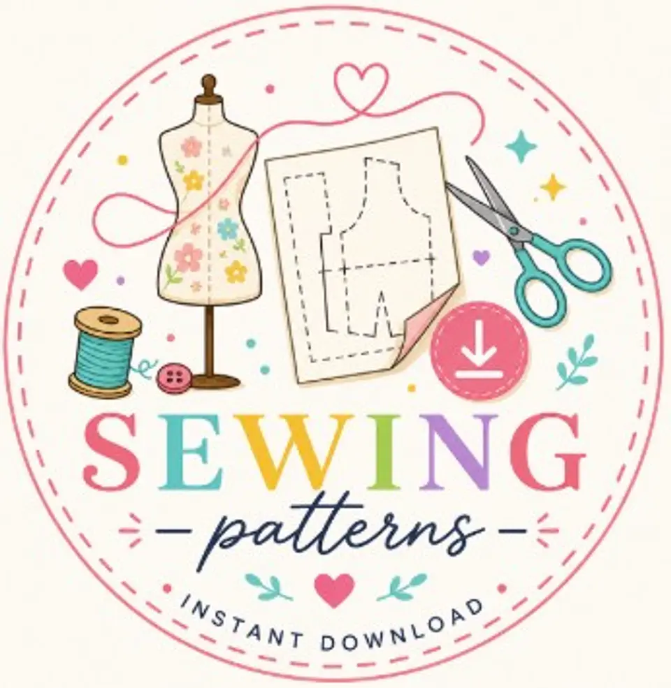 Girls Corduroy Overalls Sewing Pattern 6