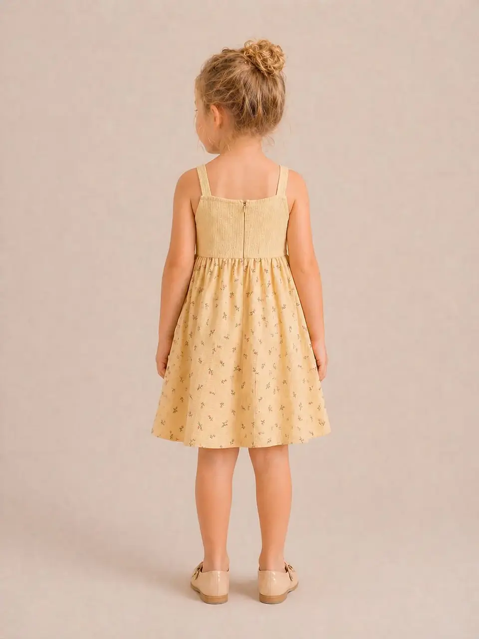 Girls Empire Waist Sundress Sewing Pattern 2