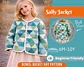 Kids Quilted Jacket Sewing Pattern PDF - thumbnail 1