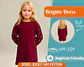 Girls Pearl Sleeve Dress Sewing Pattern - thumbnail 1