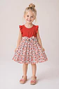Girls Ruffle Sleeve Dress Sewing Pattern - thumbnail 3