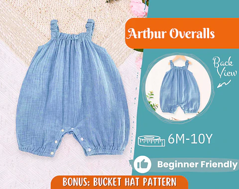 Baby Romper Sewing Pattern