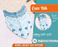 Baby Bandana Bib Sewing Pattern - thumbnail 1
