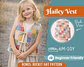 Girls Quilted Vest Sewing Pattern - thumbnail 1