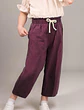 Girls Elastic Waistband Wide Leg Pants Sewing Pattern - thumbnail 2