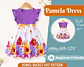 Girls Flutter Sleeve Dress Sewing Pattern PDF - thumbnail 1