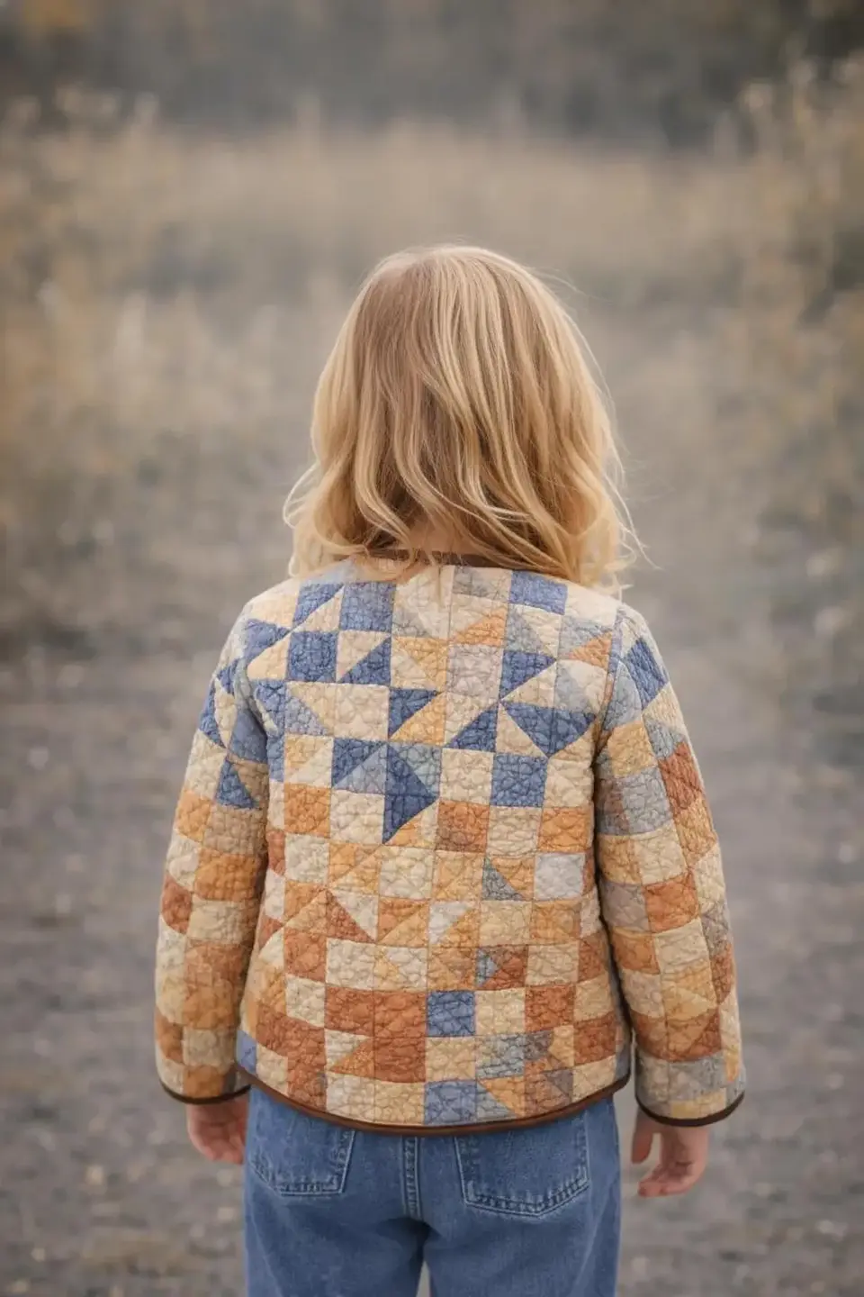 Kids Quilted Zip-Up Jacket Sewing Pattern  2
