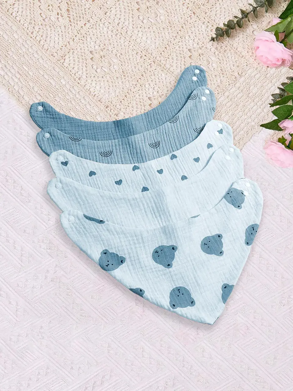 Baby Bandana Bib Sewing Pattern 5