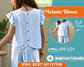 Girls Flutter Sleeve Top Sewing Pattern - thumbnail 1