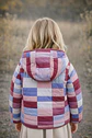 Girls Hooded Puffer Jacket Sewing Pattern - thumbnail 2