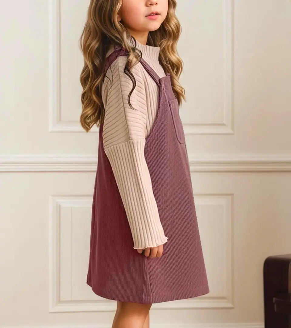 Girls Pinafore Dress Sewing Pattern 2