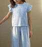 Girls Flutter Sleeve Top Sewing Pattern - thumbnail 3