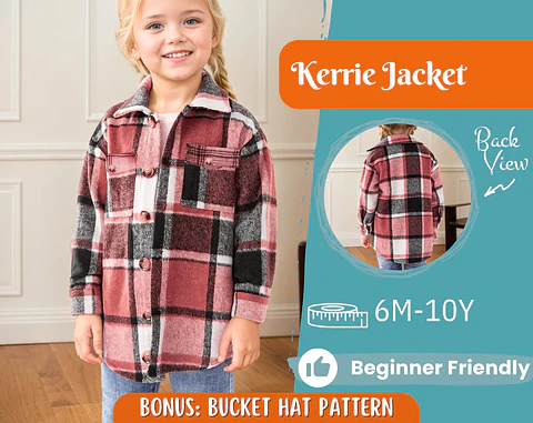 Jacket Sewing Pattern for Kids