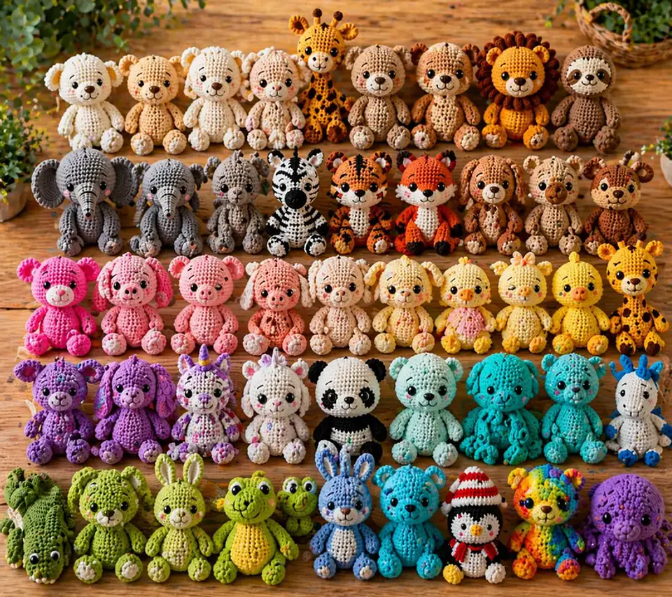 200+ Crochet Animal Patterns Bundle 2