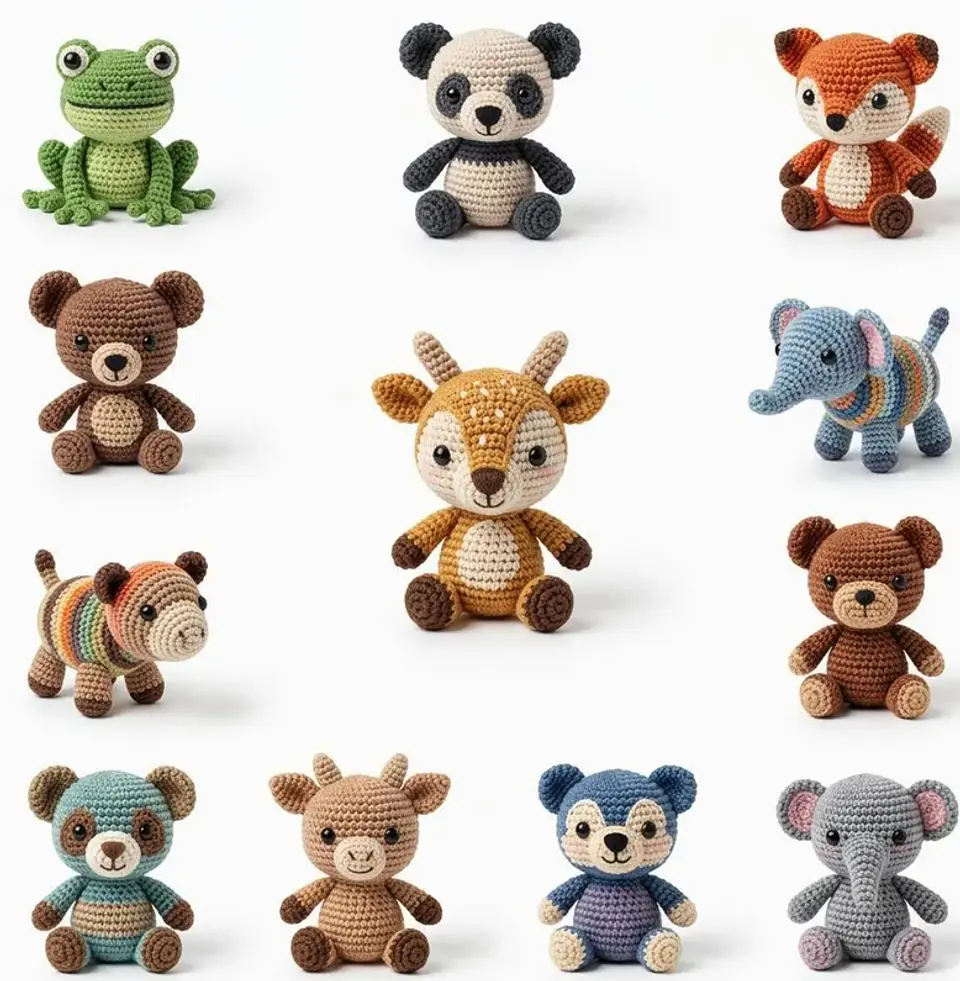 200+ Crochet Animal Patterns Bundle 4