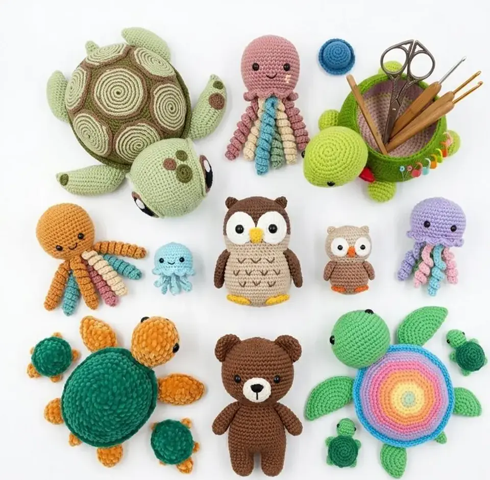 200+ Crochet Animal Patterns Bundle 5