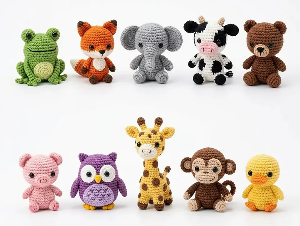 200+ Crochet Animal Patterns Bundle 6