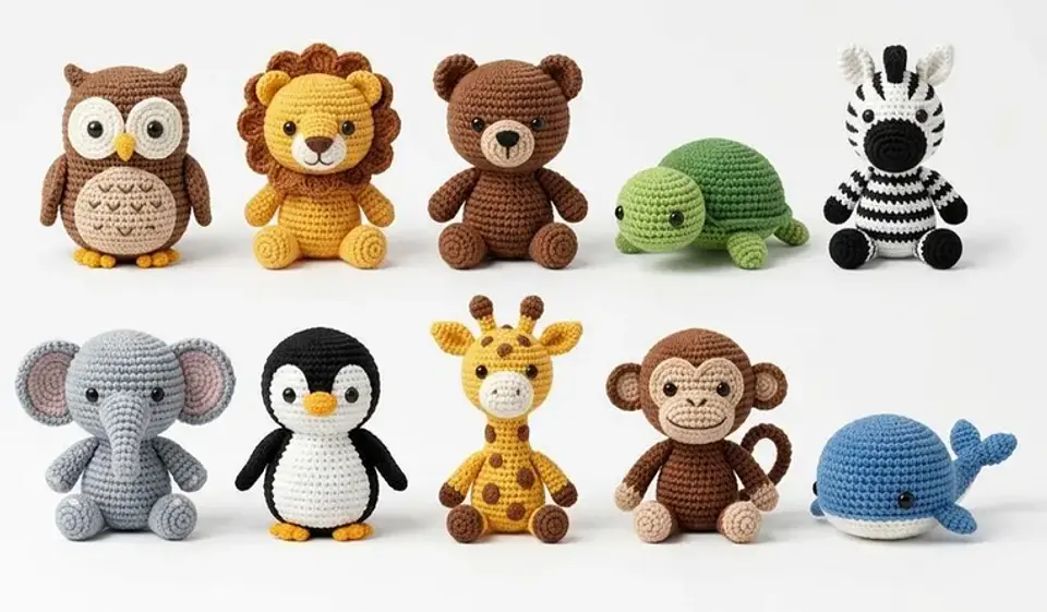 200+ Crochet Animal Patterns Bundle 7