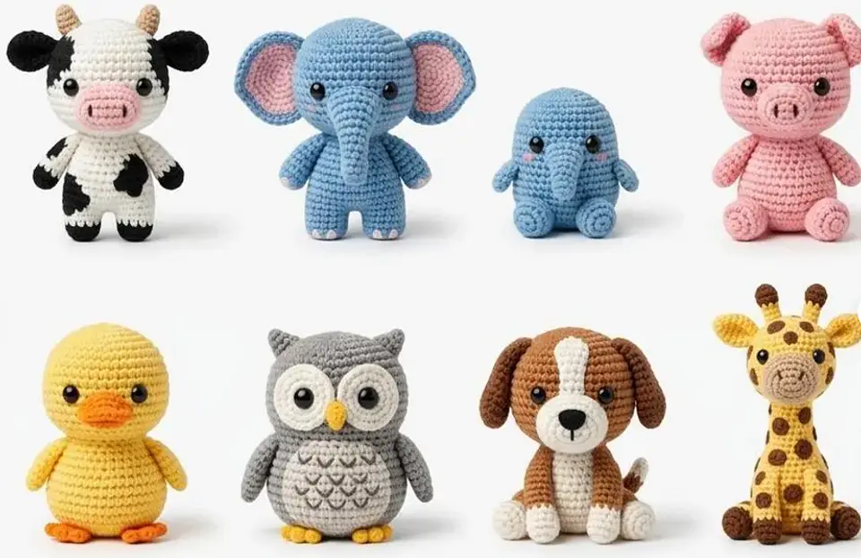 200+ Crochet Animal Patterns Bundle 8