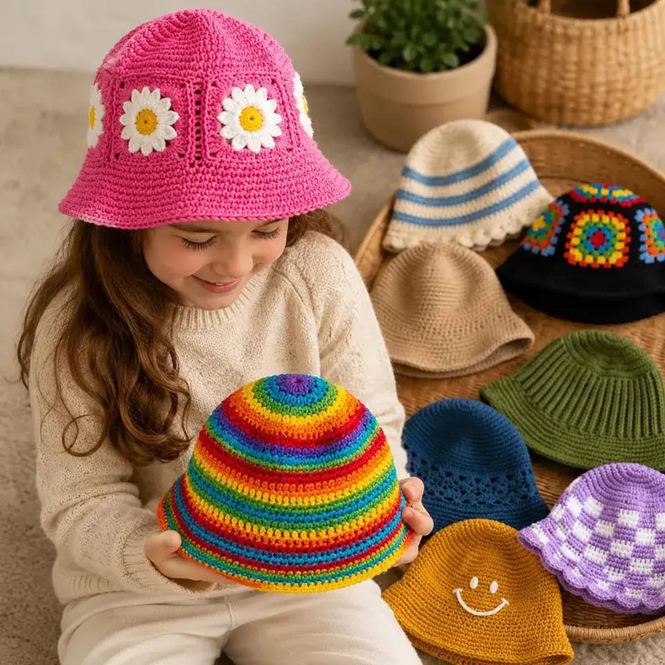 Crochet Hat Bundle PDF Digital Download  3