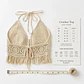 Crochet Top Pattern, Boho Crochet Top  - thumbnail 3